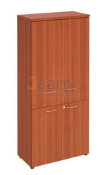 Кабинет руководителя Офисный шкаф для документов закрытый 4-дверный ПТ 0781