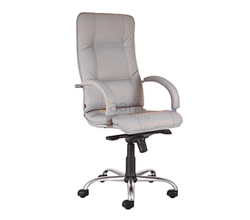 Кресло для руководителя Star Steel silver/black