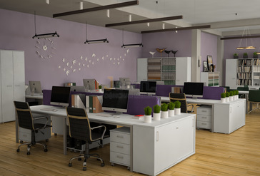 Мебель для персонала Public Comfort бенч-системы