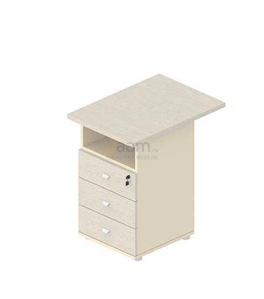 Мебель для персонала Офисная тумба приставная с топом G-27,G-44