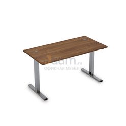 Мебель для персонала Стол рабочий прямолинейный с кабель-каналом (T-образная опора) 2МТК.064