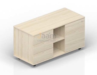 Мебель для персонала Офисная тумба мобильная сервисная  усиленные колёсные опоры UMU1253S