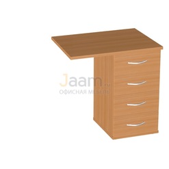Мебель для персонала Тумба приставная Э-26.1,Э-26.2
