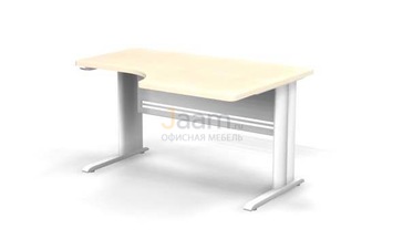 Мебель для персонала Стол эргономичный L-обр. каркасе правый B142М