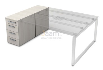 Мебель для персонала Офисная тумба приставная с ящиками 9ТП.012.1