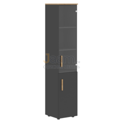 Мебель для персонала Офисный шкаф-колонка комбинированная FHC 40.2 (L/R)