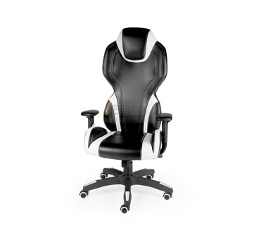 Игровое кресло F1 CX0912H01 чёрно-белое