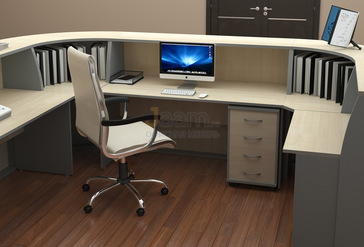 Стойка ресепшн Riva color ресепшн