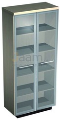 Кабинет руководителя Шкаф для документов со стеклянными дверьми ESP344