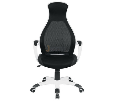 Кресло для руководителя Genesis EX-517 белое/черное